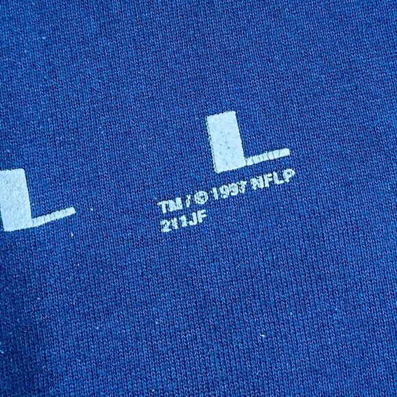 Vintage Riddell 1997 Dallas Cowboys Crew Neck Sweatshirt - Size M/L - Picture 3 of 10